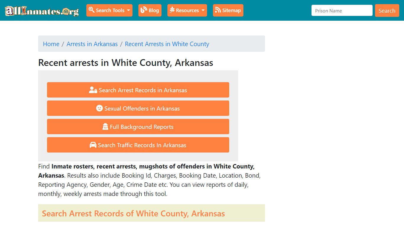 Recent arrests in White County, Arkansas | Mugshots, Rosters, Inmates ...